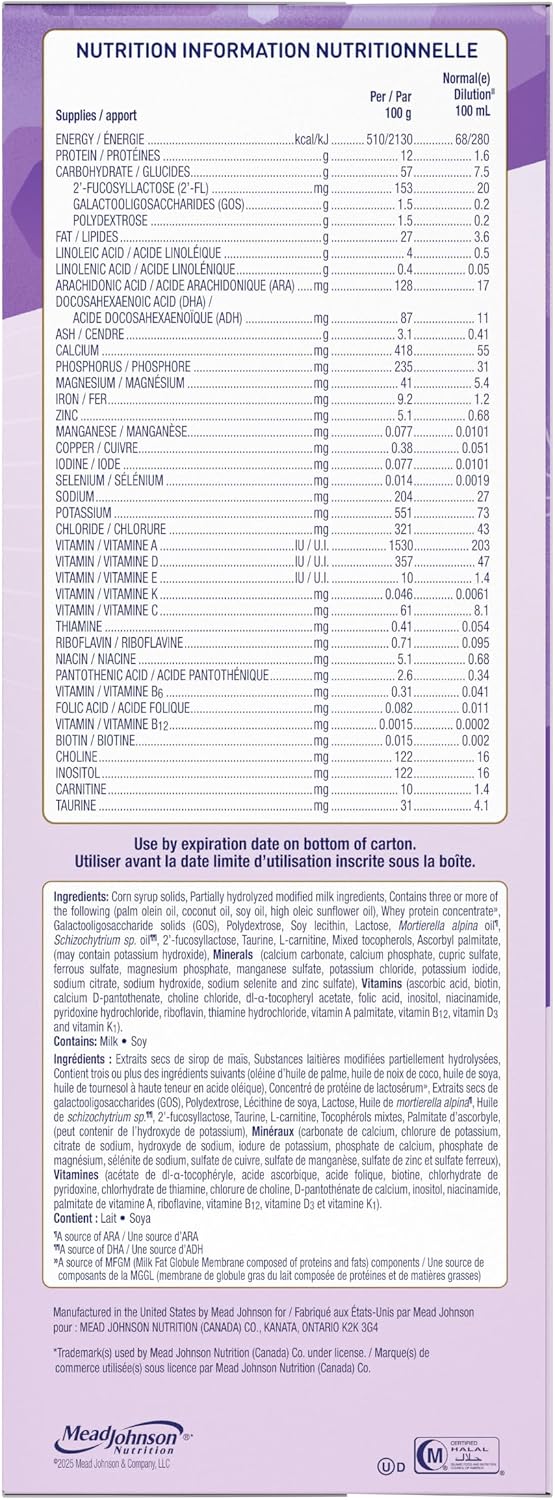 ENFAMIL A+ NeuroPro formula with DHA carton pack
