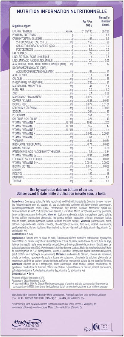ENFAMIL A+ NeuroPro formula with DHA carton pack