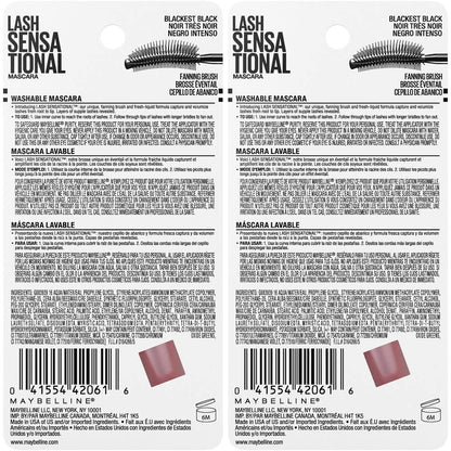 Washable mascara for buildable lash definition