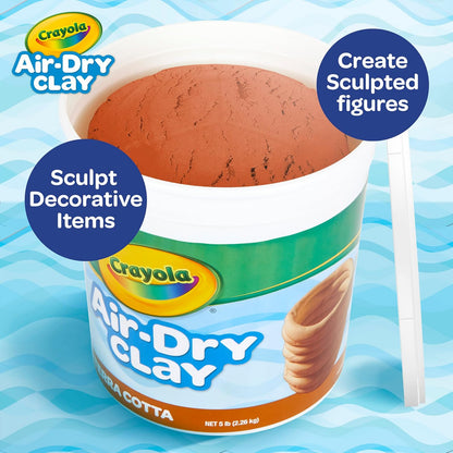 Non-toxic Crayola air dry clay ages 3 plus