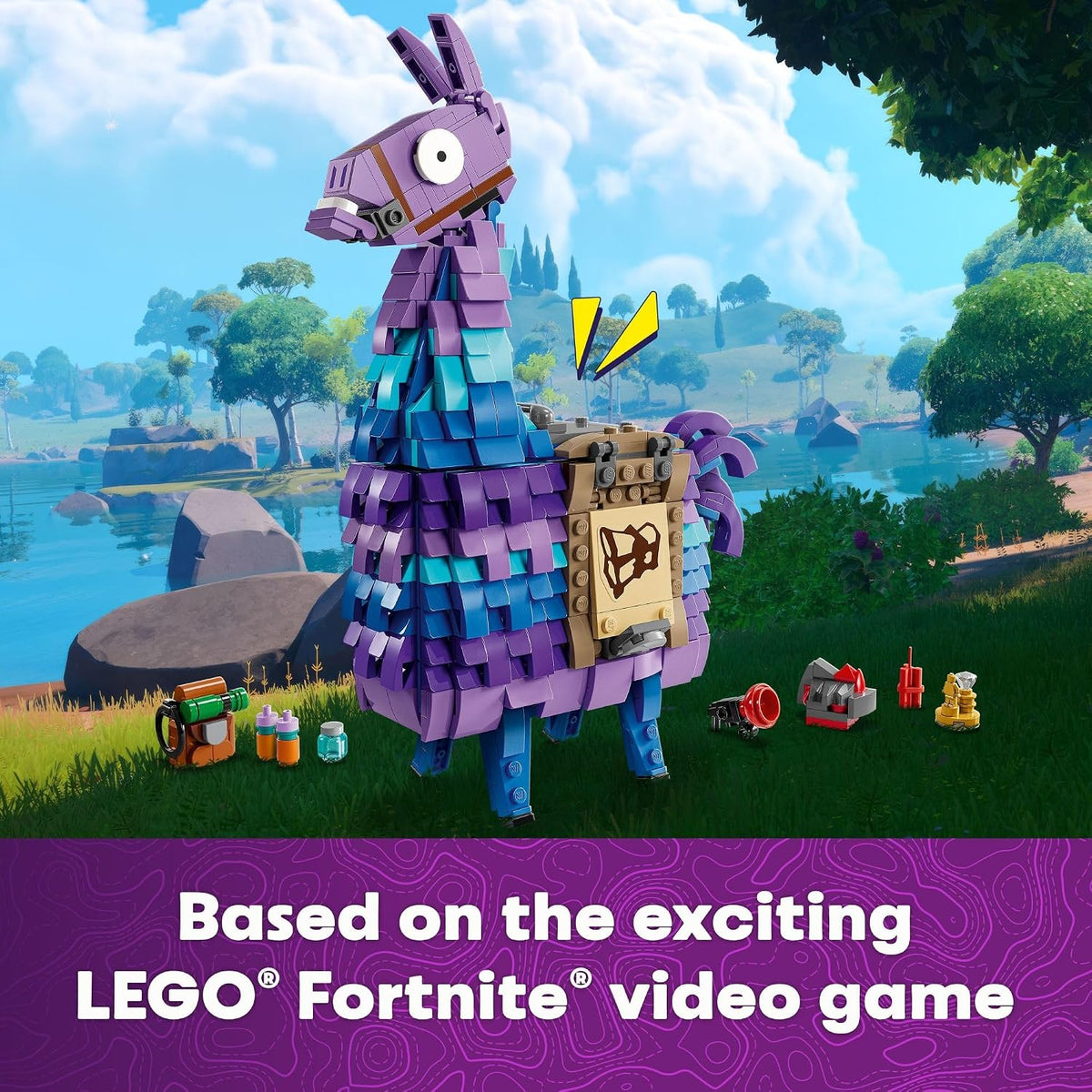 LEGO Fortnite Supply Llama gift for boys and girls