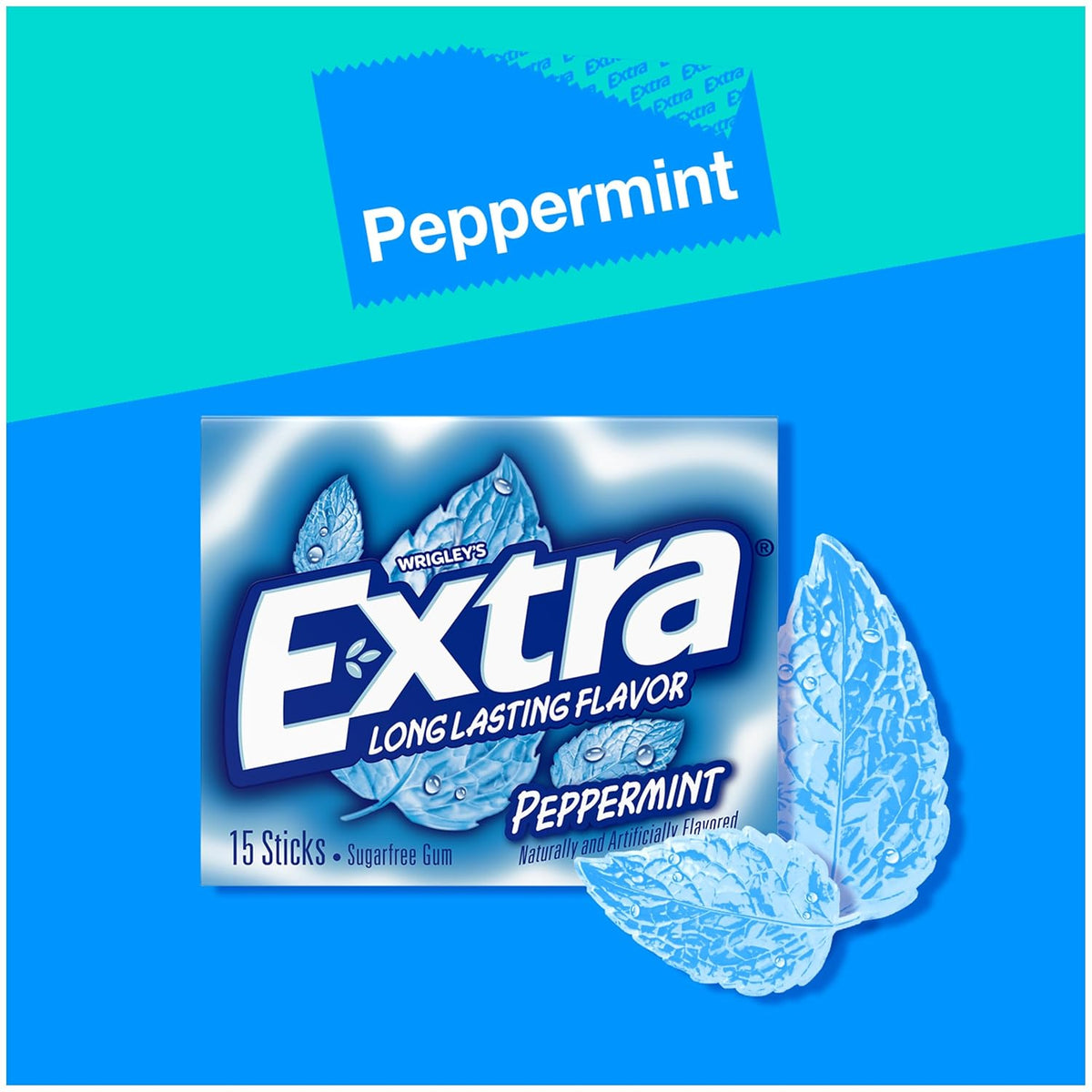 Bulk EXTRA Peppermint gum packs for sharing