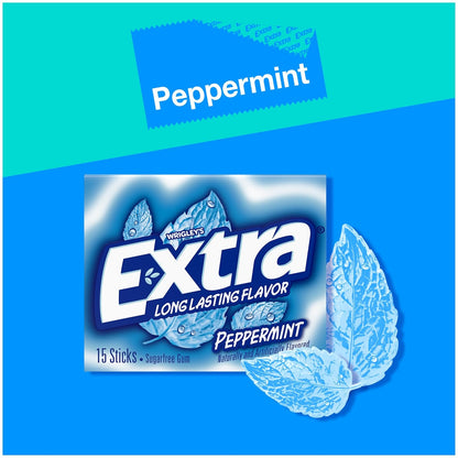 Bulk EXTRA Peppermint gum packs for sharing
