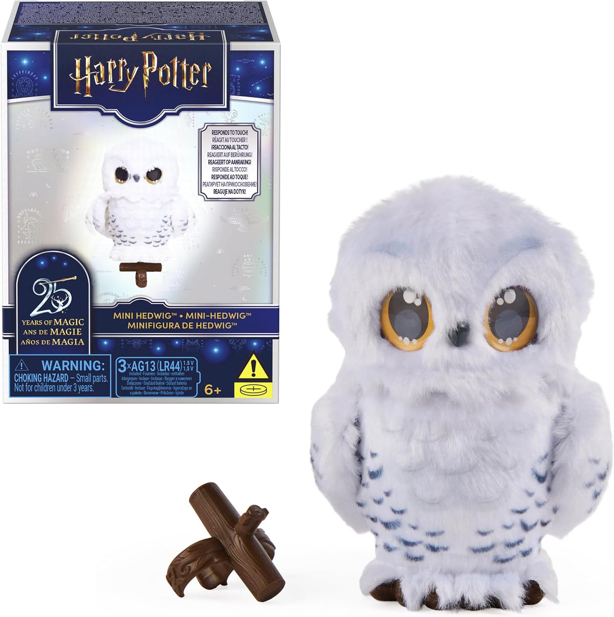 Harry Potter Mini Hedwig with perch