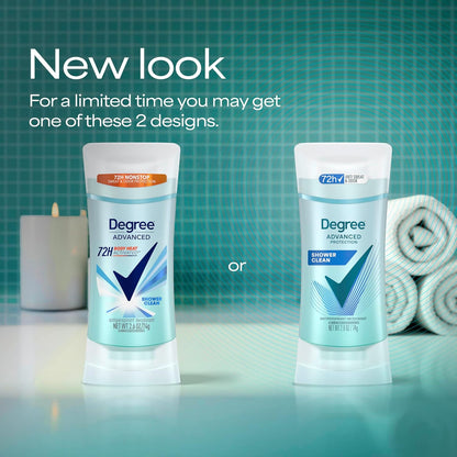 Degree 72-hour sweat and odor protection deodorant stick