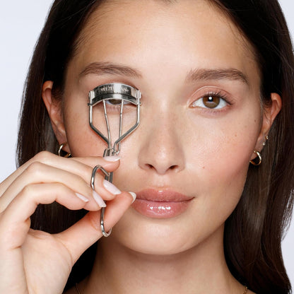 Tweezerman makeup bag eyelash curler essential
