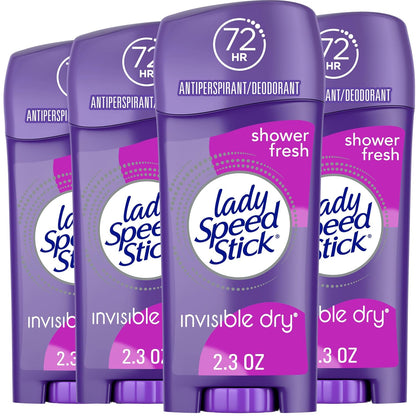 Lady Speed Stick Shower Fresh antiperspirant deodorant sticks