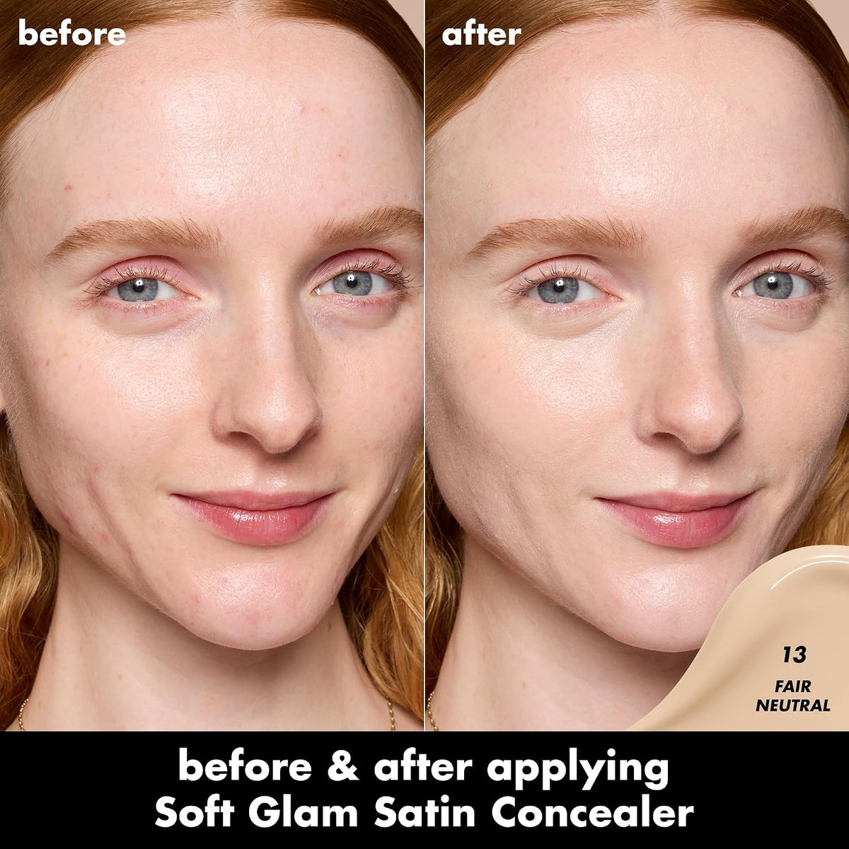 lightweight e.l.f. concealer with precision tip wand