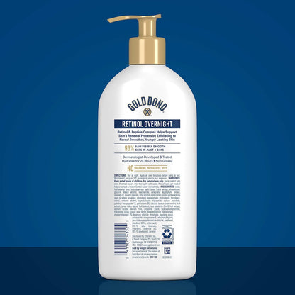 Gold Bond face and body moisturizer with retinol
