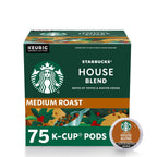 Starbucks medium roast K-Cup coffee pods packaging