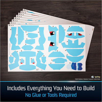 Pokémon Squirtle shelf display puzzle kit