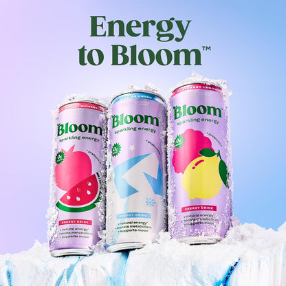 Glacier Crush vegan gluten-free energy drink cans