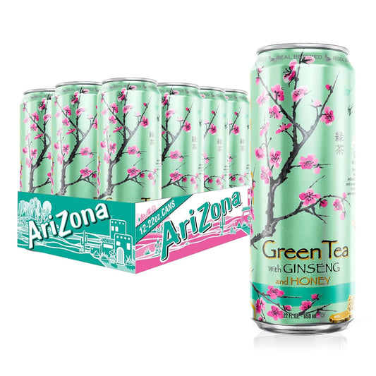 AriZona Green Tea big can iced tea beverage