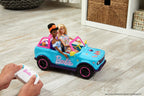 Hot Wheels Barbie remote-control SUV with rear accessory storage