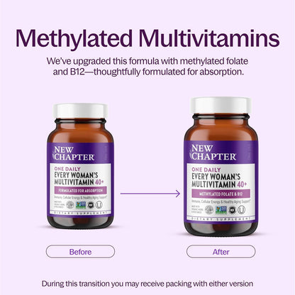 Every Woman's One Daily 40+ vitamin bottle front view