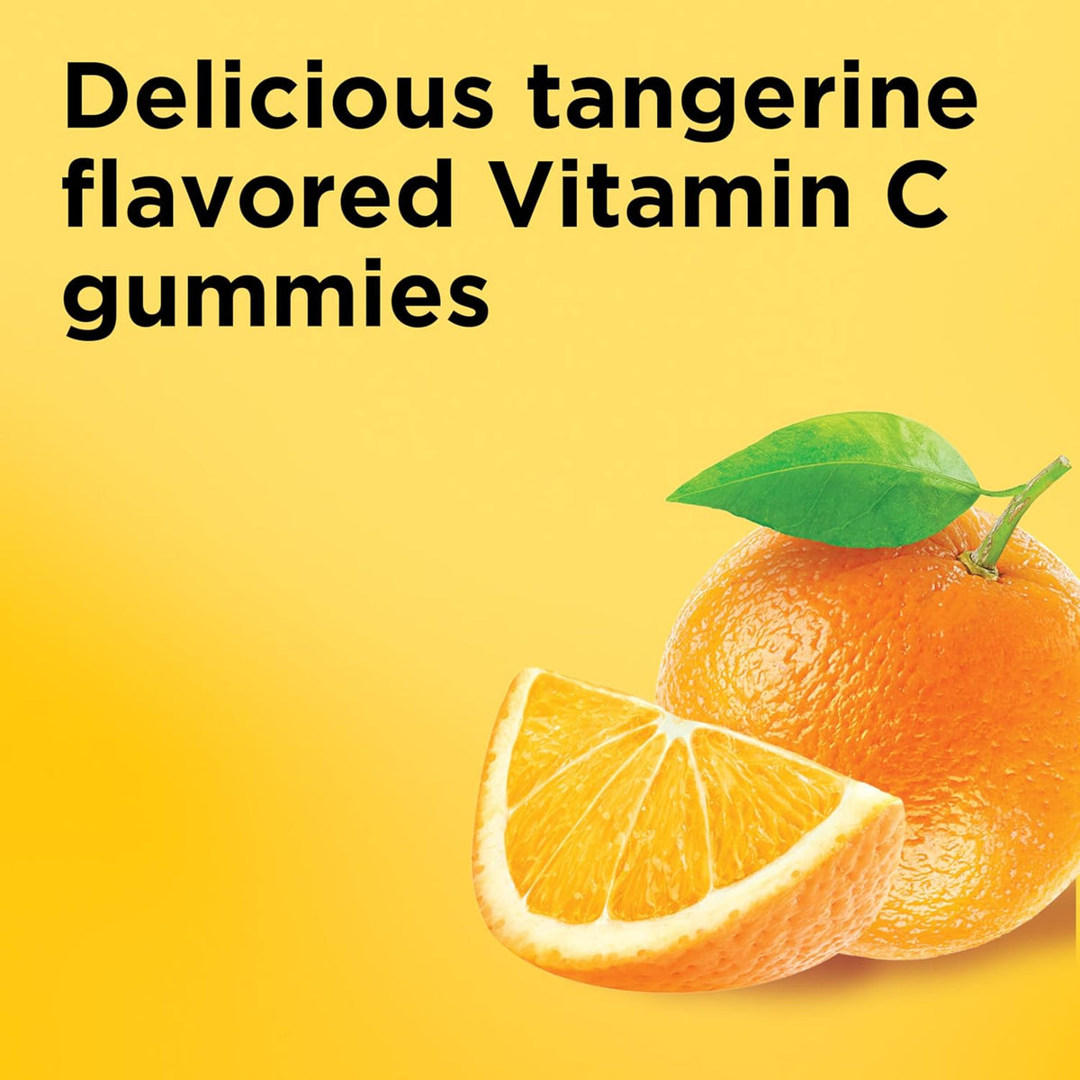 Nature Made Vitamin C supplement gummies label