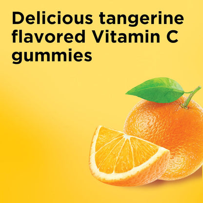 Nature Made Vitamin C supplement gummies label