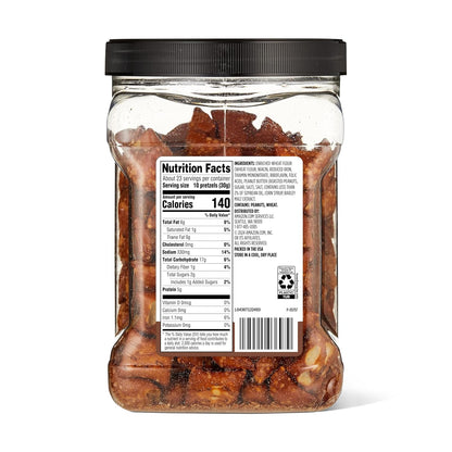 Amazon Grocery pretzels with peanut butter filling
