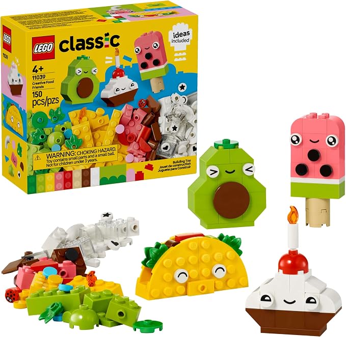 LEGO Classic Creative Food Friends building toy set box