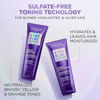 EverPure brass toning shampoo for highlighted hair