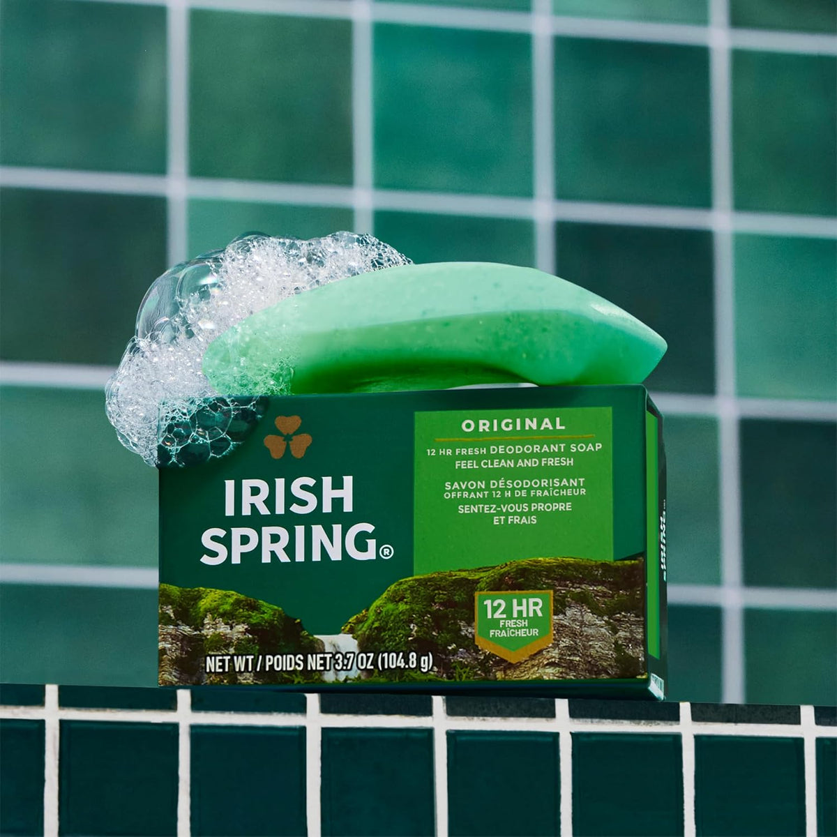 Original Clean Irish Spring soap bars 3.7 ounce