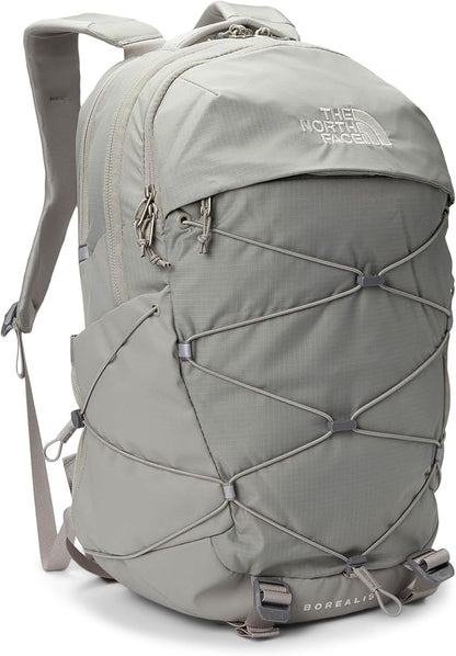 The North Face Borealis commuter laptop backpack in Stone Slab Calacatta