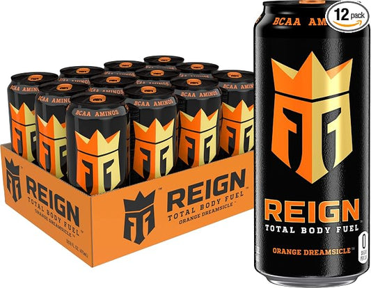 REIGN Orange Dreamsicle fitness drink 12 pack