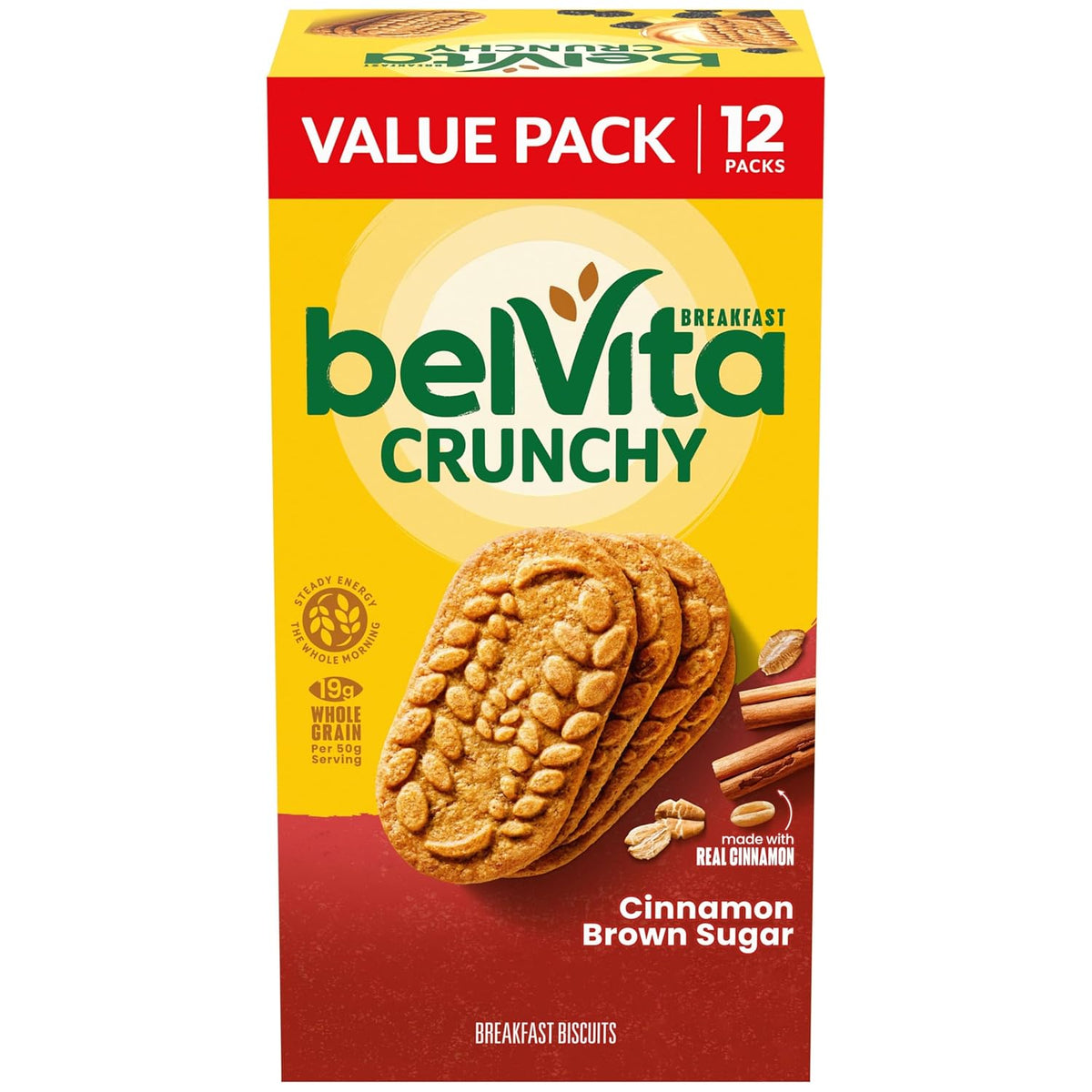 belVita breakfast biscuits 12 pack box