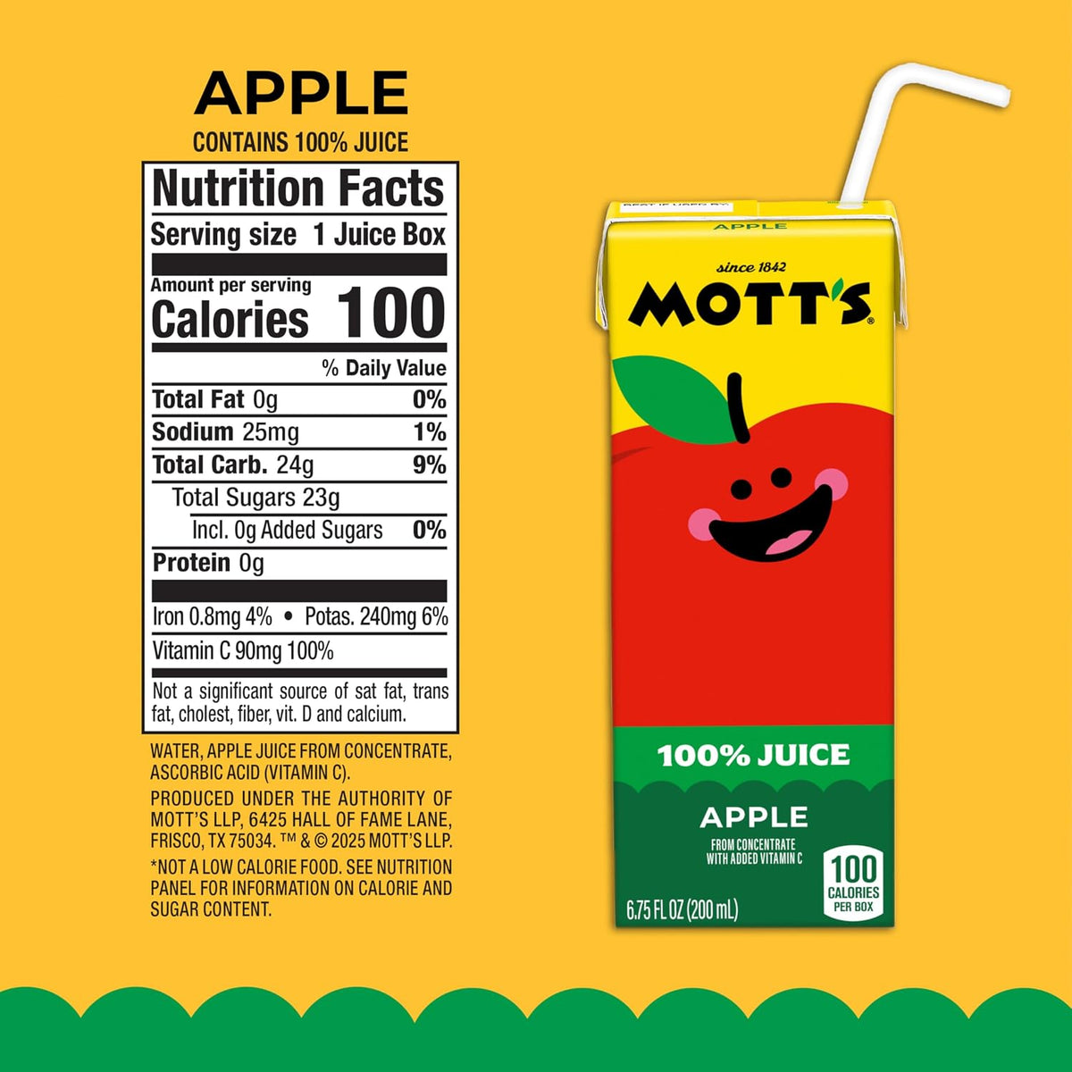 Mott's 100% fruit juice box multipack