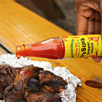 Premium Caribbean hot sauce assortment for cooking