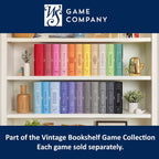 Display worthy Scrabble bookshelf board game set