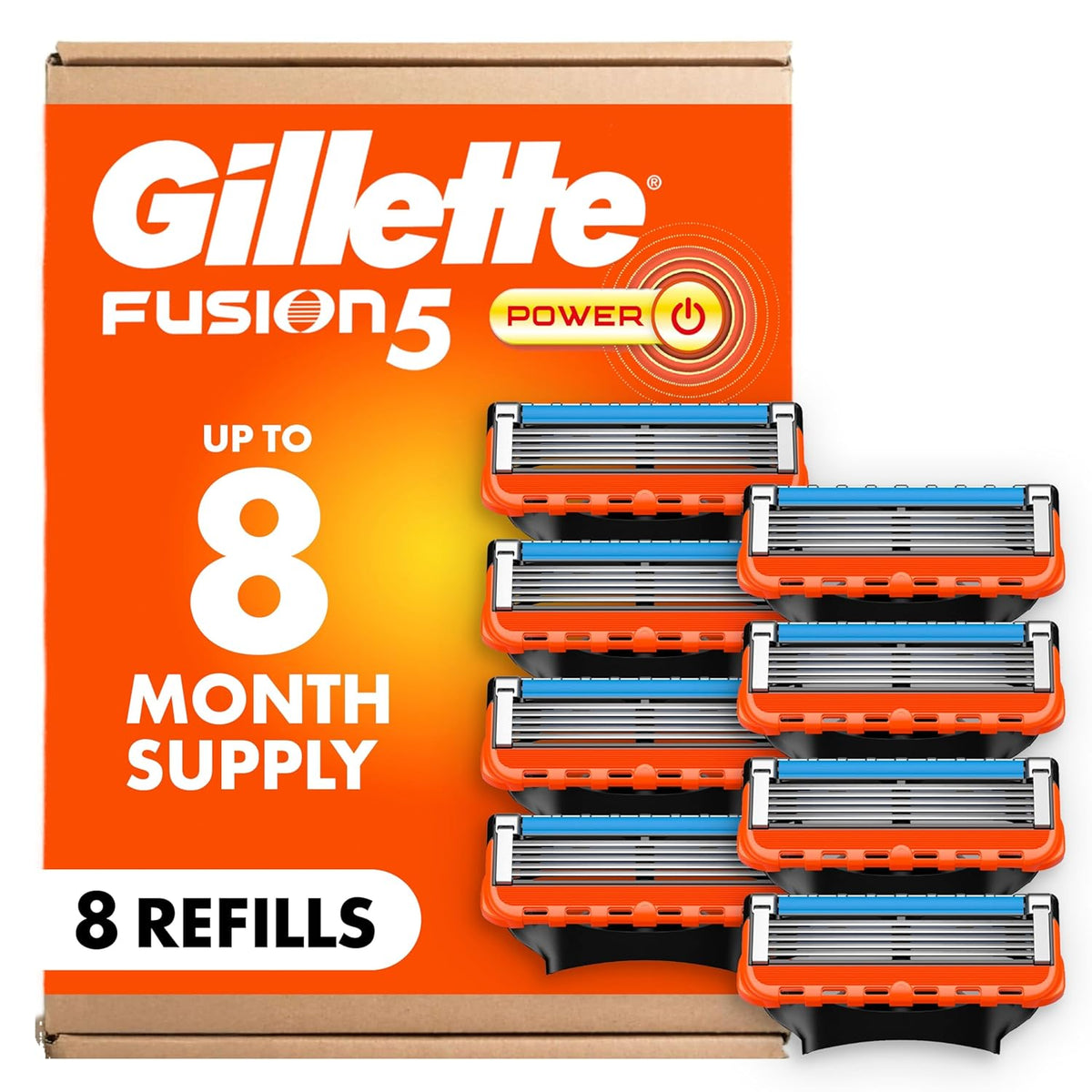 Gillette Fusion5 Power cartridge refills for men