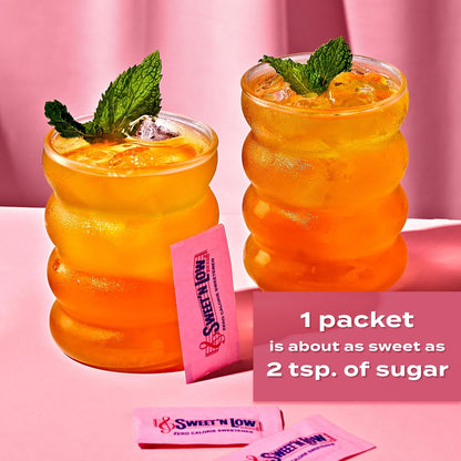 Sweet'N Low 100 count saccharin sweetener packet box