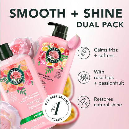Paraben-free color-safe shampoo and conditioner bottles