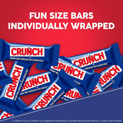 CRUNCH chocolate candy bars for seasonal candy bowls