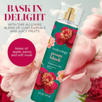 Bodycology long-lasting Peony Blush fragrance mist