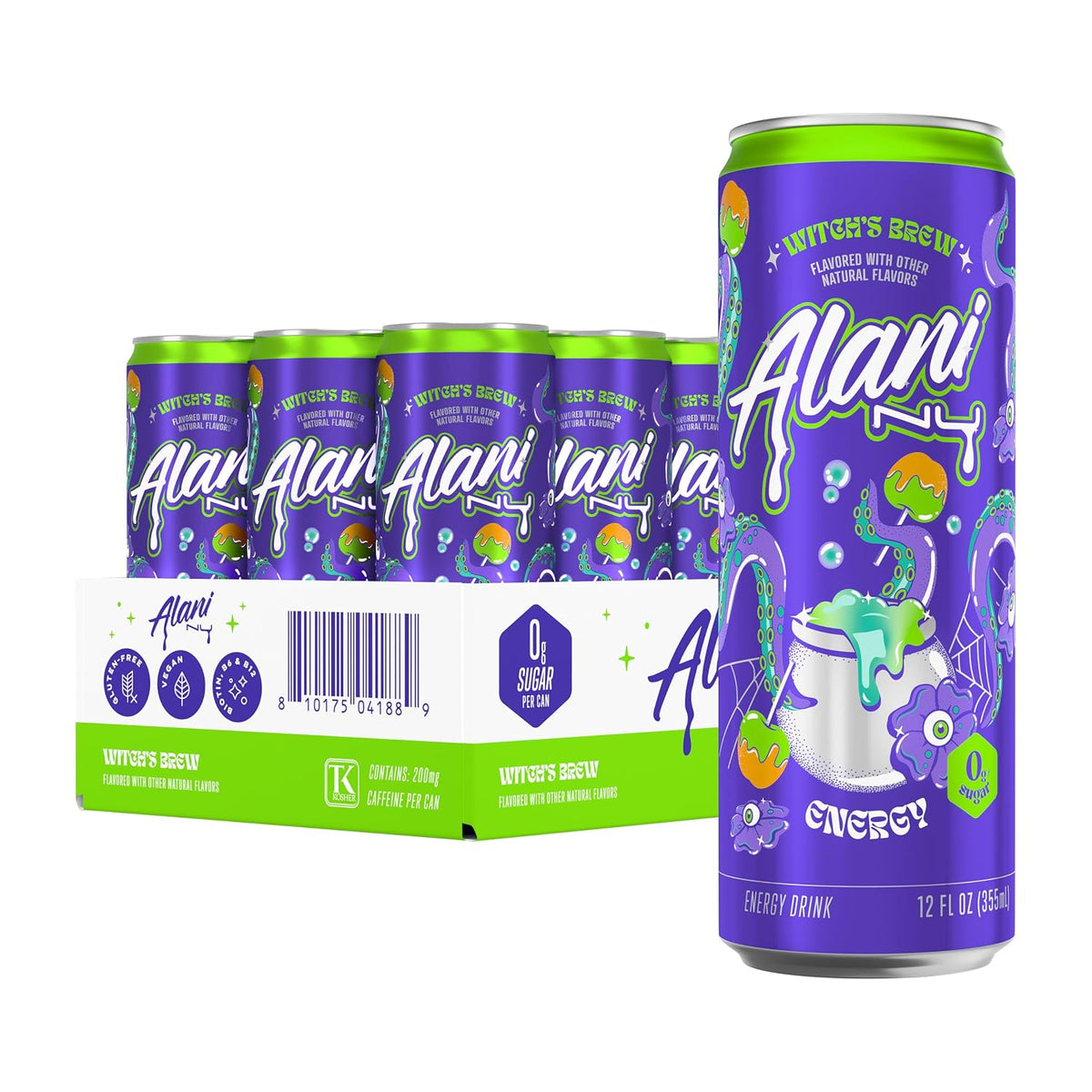Alani Nu Witch's Brew energy drink pack of 12