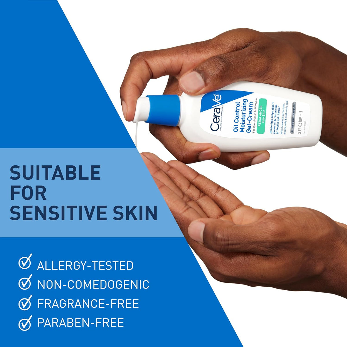 CeraVe gel moisturizer for all skin types