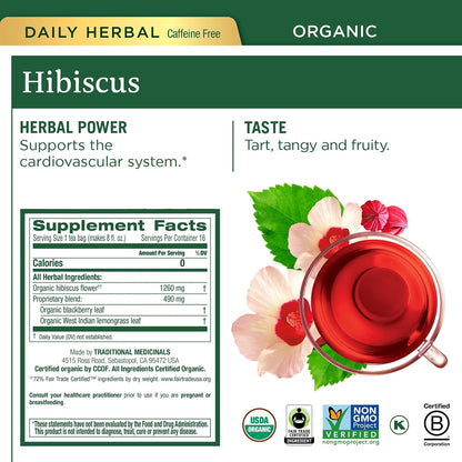 Visit the Traditional Medicinals Store — Traditional Medicinals Organic Spearmint, 16 Tea Bags - product image 71