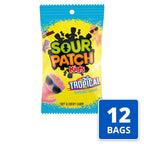 SOUR PATCH KIDS Tropical bagged candy for snacking