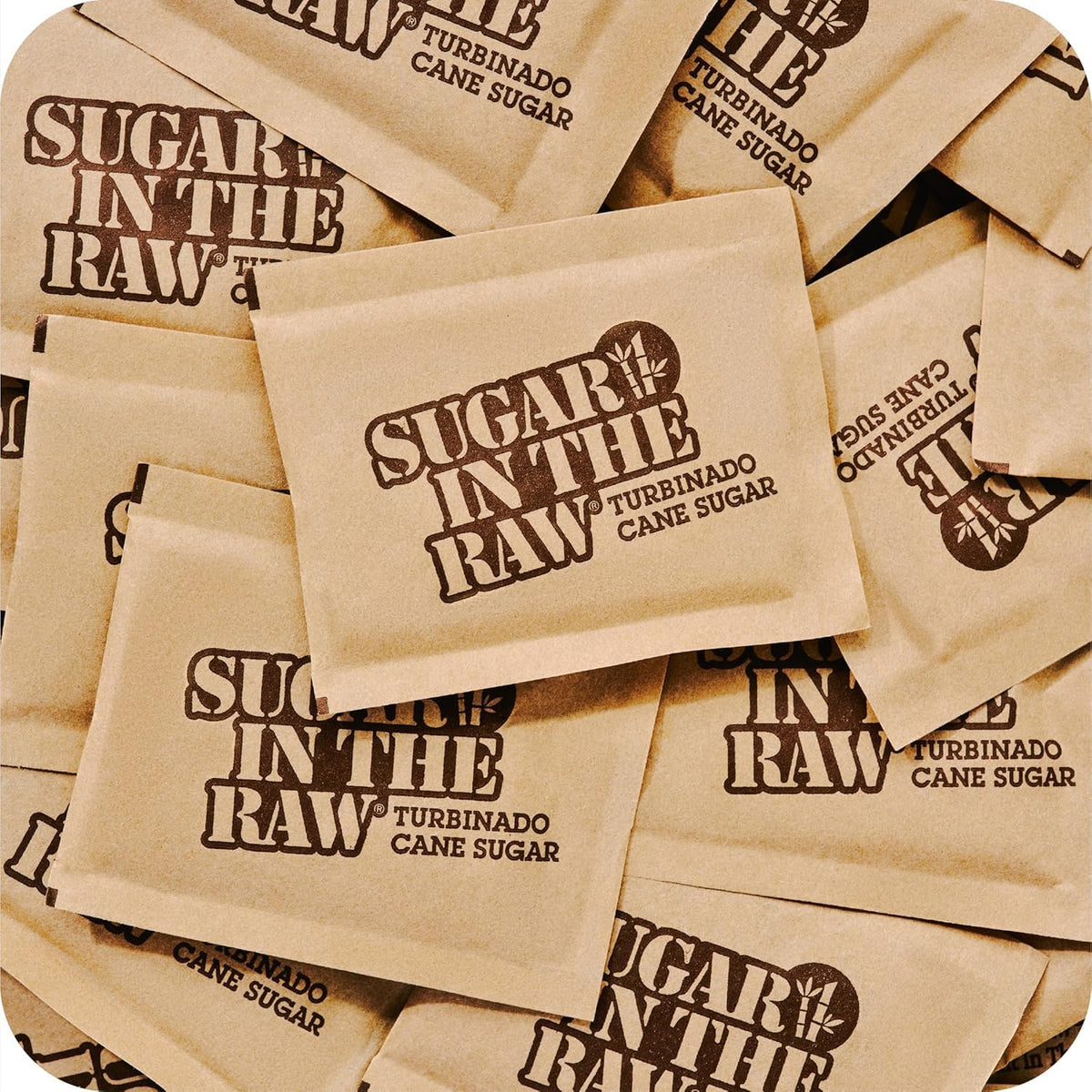 Non-GMO turbinado sugar packets 200 count box