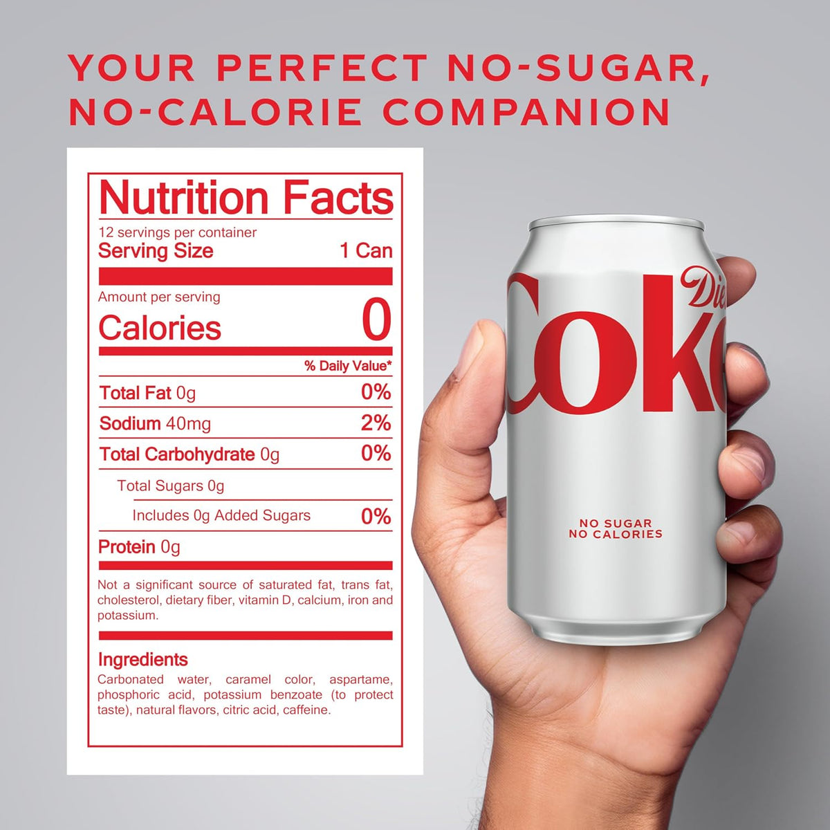 Diet Coke 12 fl oz soft drink cans
