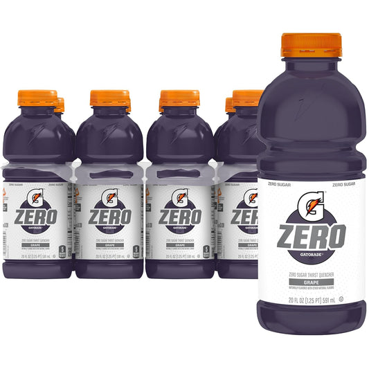 Gatorade Thirst Quencher Zero Sugar 20oz bottles