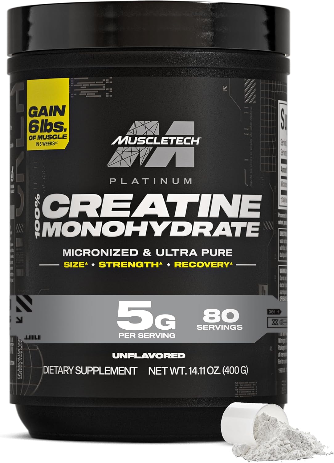 MuscleTech Creatine Monohydrate Powder 80 servings