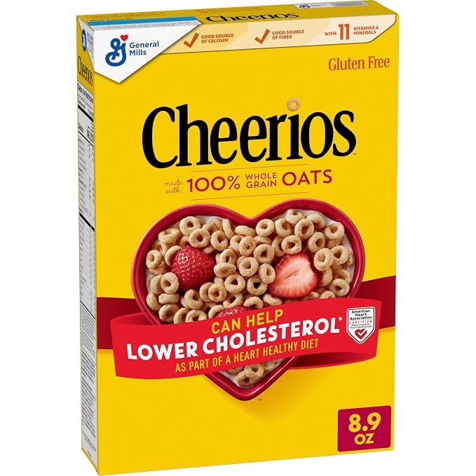 Cheerios gluten free breakfast cereal 8.9 oz box