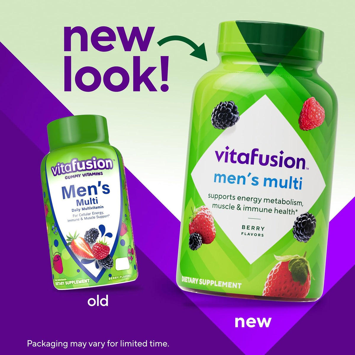 Vitafusion adult gummy vitamins for men