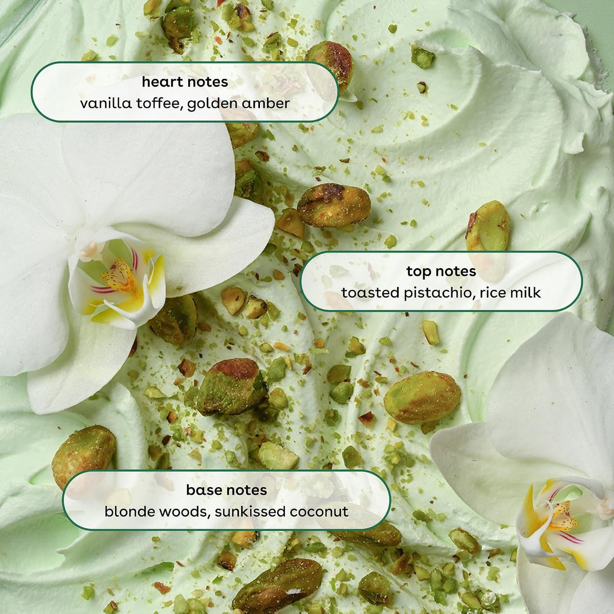 pH-balanced eos pistachio body wash for daily use