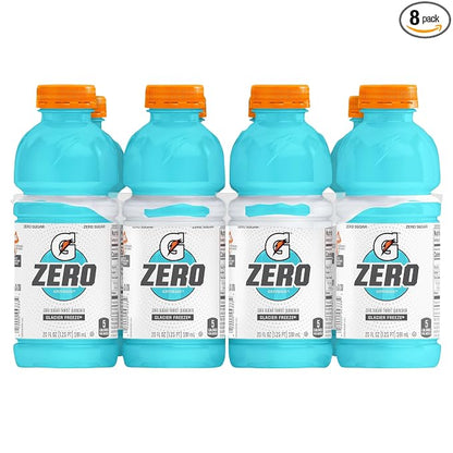 Gatorade Zero Sugar Glacier Freeze sports drink 8 pack