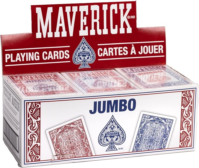 Bulk standard index playing cards by Maverick