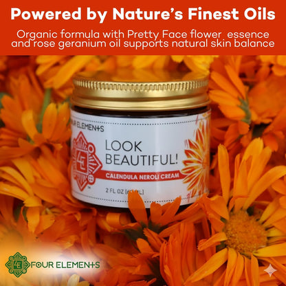Four Elements 4E Calendula Neroli Cream 2 Oz